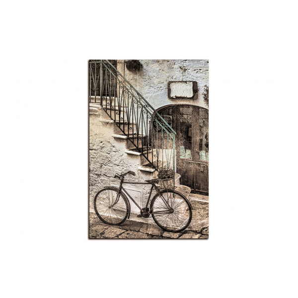 Obraz na plátně - Stará ulice v Itálii - obdélník
